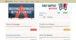 Desktop Screenshot of fbcwatauga.org